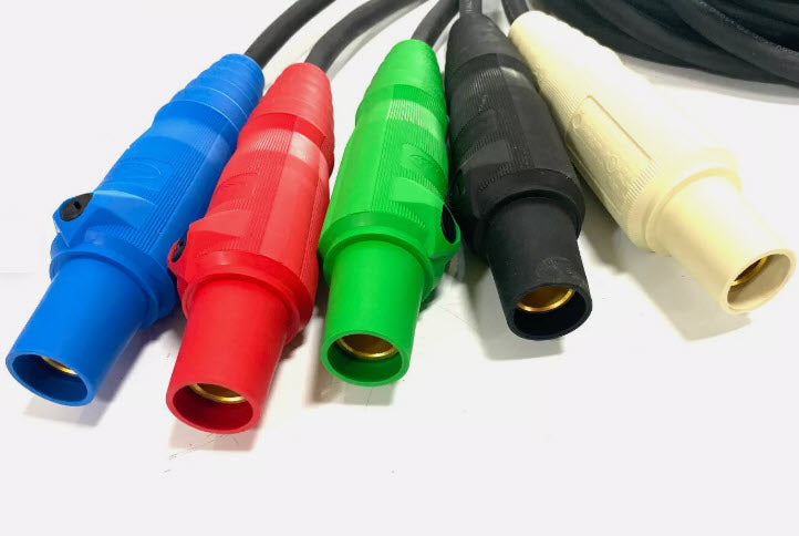 Alimentation monophasée 100A 120/240V – Connexion Camlock